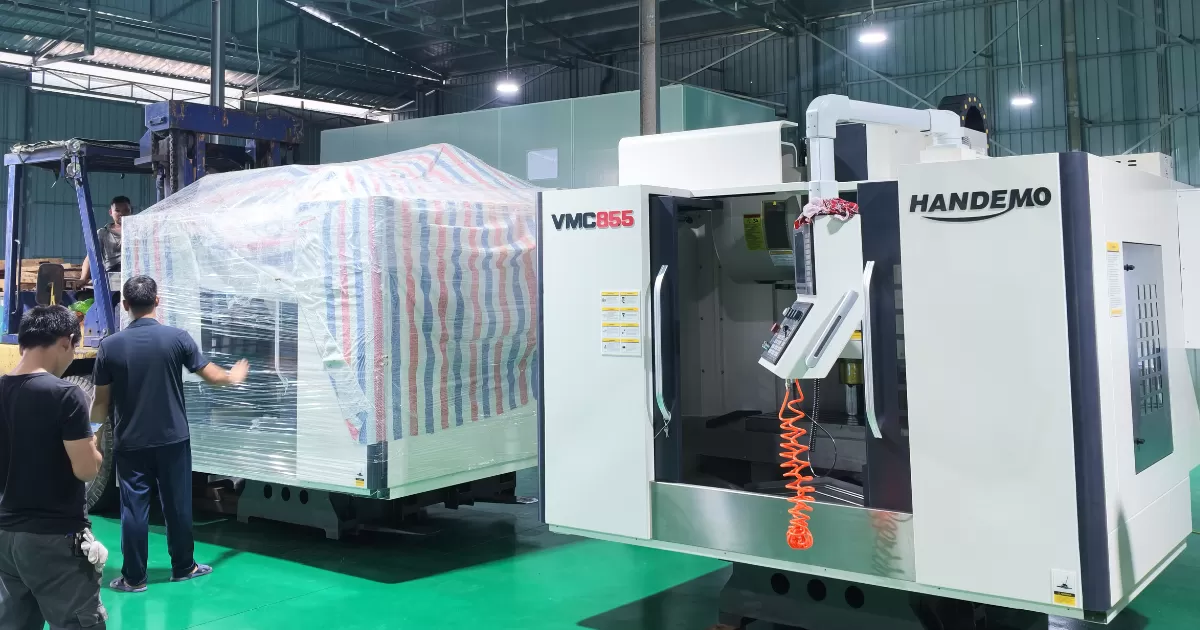 Vaitech bàn giao máy phay CNC VMC855 cho khách hàng
