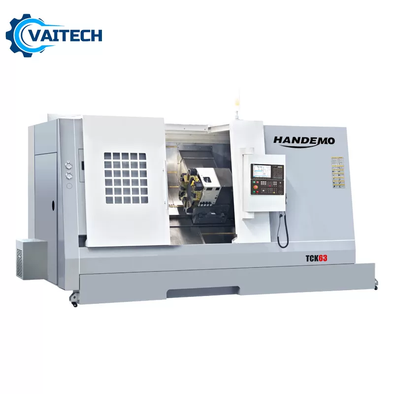Máy tiện giường nghiêng CNC TCK63