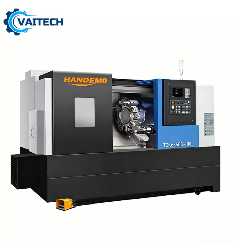 Máy tiện giường nghiêng CNC TCK6350D - Độ chính xác cao