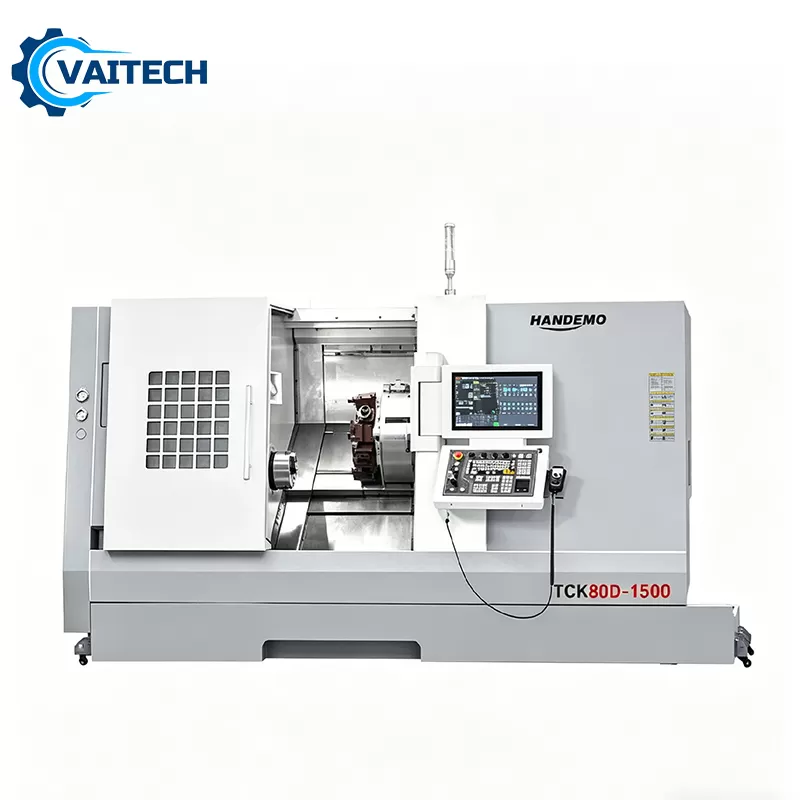 Máy tiện giường nghiêng CNC TCK80D-1500 - Gia công mượt mà