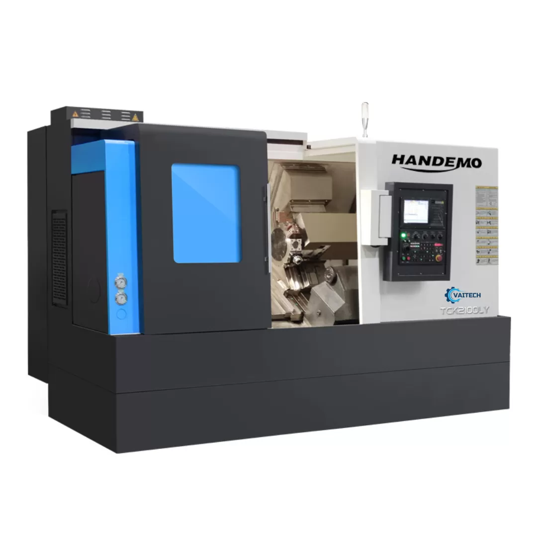 Máy phay tiện CNC 2100LY