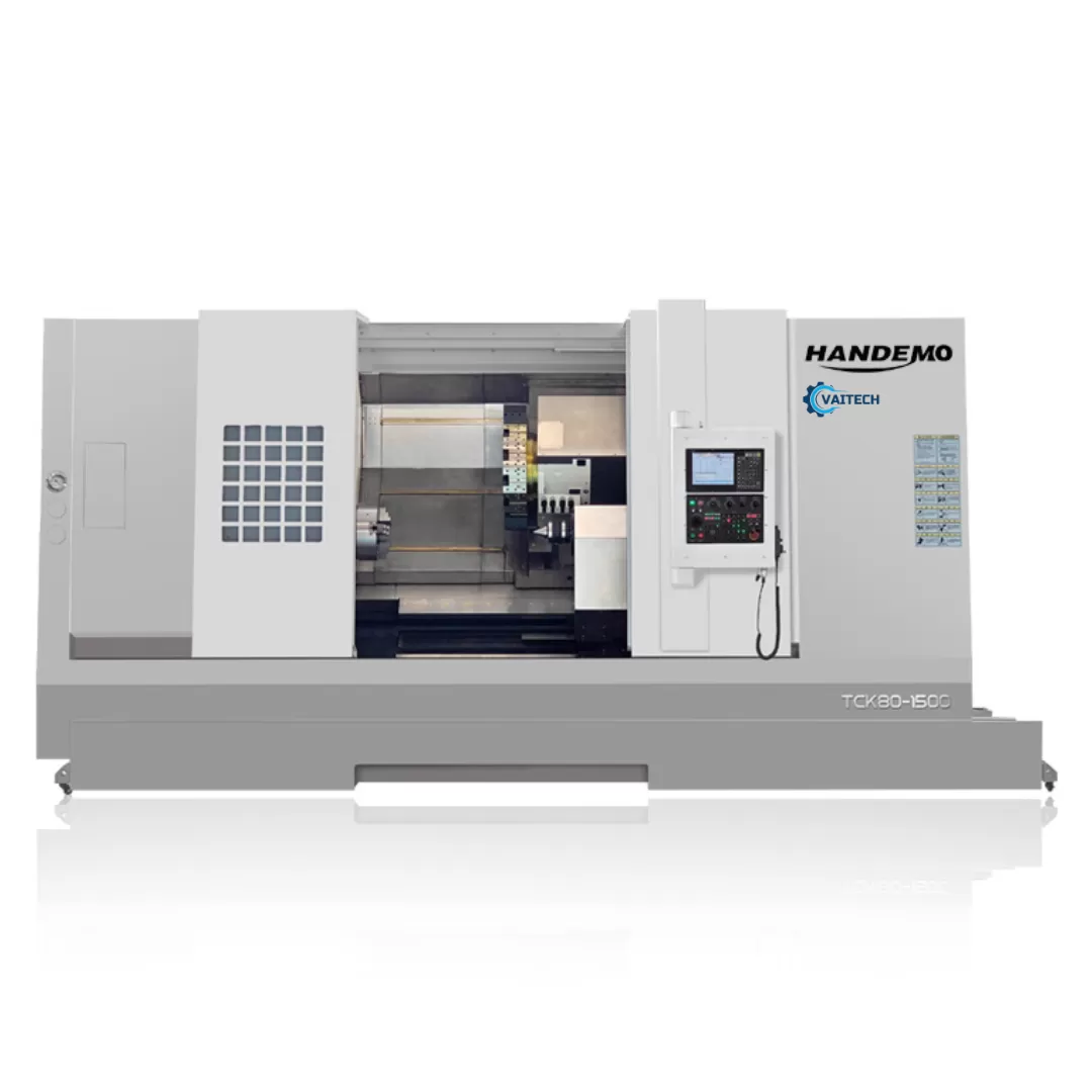 Máy tiện giường nghiêng CNC TCK80