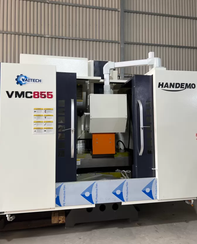 Hoàn thiện bàn giao máy CNC VMC855, sẵn sàng đưa vào sản xuất