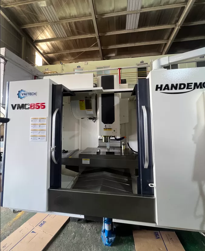 Thêm một dự án bàn giao máy phay CNC VMC855 thành công